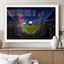 Truist Park Atlanta Braves Baseball Stadium Wall Art Print |