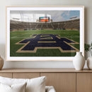 Football Stadium Wall Art – Framed Sports Field Canvas by MyGreatCanvas | Canvas Wall Art Prints | Photo Prints & Wall Decor