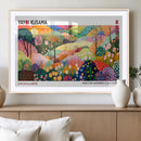 Framed Yayoi Kusama 1986 Wall Art Print – Japanese Wall Art