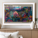 Framed Japanese 1986 Wall Art Print, Yayoi Kusama 1986 Wall