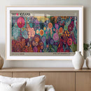 Yayoi Kusama Wall Art Canvas Print, Abstract Art, Large