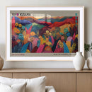 Yayoi Kusama Wall Art Canvas Print, Abstract Art, Large