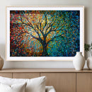 Yggdrasil Tree of Life Wall Art Print | Mosaic Style 3-Panel