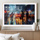 African American Jazz Canvas Wall Art Print – Abstract Music