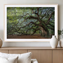 Historic Tree Wall Art – Framed Mossy Branch Canvas Artwork, by MyGreatCanvas | Canvas Wall Art Prints | Photo Prints & Wall Decor