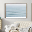Ocean Waves Wall Art Canvas Print – Framed Solo Surfer Wave