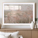 Pastel Grasses Wall Art Canvas Print – Framed Soft Meadow