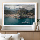 Amalfi Coast Wall Art – Framed Italian Seaside Canvas by MyGreatCanvas | Canvas Wall Art Prints | Photo Prints & Wall Decor