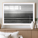 Monochrome Ocean Wall Art Canvas Print – Framed Moody Ocean by MyGreatCanvas | Canvas Wall Art Prints | Photo Prints & Wall Decor
