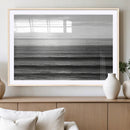 Monochrome Ocean Wall Art Canvas Print – Framed Moody Ocean by MyGreatCanvas | Canvas Wall Art Prints | Photo Prints & Wall Decor