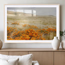 Golden Wildflowers Wall Art Canvas Print – Framed Hills by MyGreatCanvas | Canvas Wall Art Prints | Photo Prints & Wall Decor