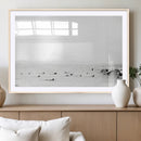 Monochrome Swimming Wall Art Canvas Print – Framed Ocean by MyGreatCanvas | Canvas Wall Art Prints | Photo Prints & Wall Decor