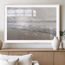 Ocean Waves Wall Art Canvas Print – Framed Coastal Shoreline by MyGreatCanvas | Canvas Wall Art Prints | Photo Prints & Wall Decor