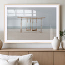 Beach Swing Wall Art Canvas Print – Framed Quiet Beach Art by MyGreatCanvas | Canvas Wall Art Prints | Photo Prints & Wall Decor