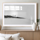 Black White Beach Wall Art Canvas Print – Framed Palm Trees by MyGreatCanvas | Canvas Wall Art Prints | Photo Prints & Wall Decor