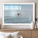 Swimming Relaxation Wall Art Canvas Print – Framed Peaceful by MyGreatCanvas | Canvas Wall Art Prints | Photo Prints & Wall Decor
