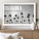Monochrome Palms Wall Art Canvas Print – Framed Minimalist by MyGreatCanvas | Canvas Wall Art Prints | Photo Prints & Wall Decor