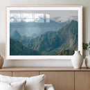 Misty Mountain Wall Art Canvas Print – Framed Cloudy Andean by MyGreatCanvas | Canvas Wall Art Prints | Photo Prints & Wall Decor