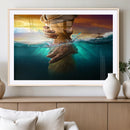 Faith Wall Decor Canvas Print – Framed Christian Art Picture by MyGreatCanvas | Canvas Wall Art Prints | Photo Prints & Wall Decor
