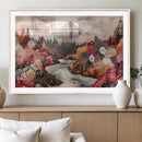 Mountain Wall Art Canvas Print – Framed Autumn Forest Art by MyGreatCanvas | Canvas Wall Art Prints | Photo Prints & Wall Decor
