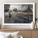 Longhorn Wall Art Canvas Print – Framed Texas Canvas Picture by MyGreatCanvas | Canvas Wall Art Prints | Photo Prints & Wall Decor