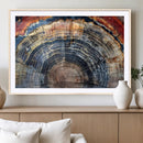 Tree Rings Wall Art Canvas Print – Framed Wood Art Picture by MyGreatCanvas | Canvas Wall Art Prints | Photo Prints & Wall Decor