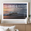 Ocean Sunset Wall Art Canvas Print – Framed Serene Coastal by MyGreatCanvas | Canvas Wall Art Prints | Photo Prints & Wall Decor