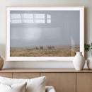 Foggy Plains Wall Art Canvas Print – Framed Horseback Riders by MyGreatCanvas | Canvas Wall Art Prints | Photo Prints & Wall Decor