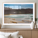 Tranquil Beach Wall Art Canvas Print – Framed Blue Ocean by MyGreatCanvas | Canvas Wall Art Prints | Photo Prints & Wall Decor