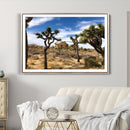 Joshua Tree Desert Wall Art Canvas Print – Framed by MyGreatCanvas | Canvas Wall Art Prints | Photo Prints & Wall Decor