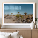 Joshua Tree Wall Art Canvas Print – Framed Desert Landscape
