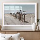 Desert Mailboxes Canvas Print – Framed Minimal Western by MyGreatCanvas | Canvas Wall Art Prints | Photo Prints & Wall Decor