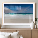 Ocean Breeze Wall Art Canvas Print, Aqua Waves and Coastal by MyGreatCanvas | Canvas Wall Art Prints | Photo Prints & Wall Decor