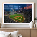Target Field Wall Art Canvas Print – Baseball Stadium Scene, by MyGreatCanvas | Canvas Wall Art Prints | Photo Prints & Wall Decor