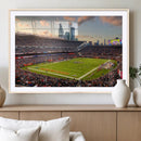 Chicago Bears Soldiers Field Wall Art Canvas Print – Framed