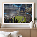 Chicago Dome Stadium Wall Art Canvas Print – Framed Modern