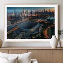 Chicago Bears Soldiers Field Wall Art Canvas Print – Framed