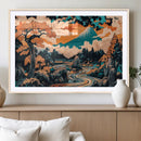 Japanese Landscape Wall Art Canvas Print – Mount Fuji by MyGreatCanvas | Canvas Wall Art Prints | Photo Prints & Wall Decor