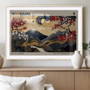Yayoi Kusama Japanese Inspired Canvas Print – Mt. Fuji by MyGreatCanvas | Canvas Wall Art Prints | Photo Prints & Wall Decor