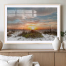 Sunset Beach Wall Art Print – Coastal Canvas Ocean Landscape by MyGreatCanvas | Canvas Wall Art Prints | Photo Prints & Wall Decor
