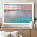 Serene Pastel Beach Wall Art Canvas Print, Tranquil Coastal by MyGreatCanvas | Canvas Wall Art Prints | Photo Prints & Wall Decor
