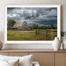 Rustic Stormy Barn Wall Art Canvas Print, Moody Country Farm by MyGreatCanvas | Canvas Wall Art Prints | Photo Prints & Wall Decor