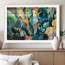 Vivid Underwater Coral Reef Wall Art Canvas Print, by MyGreatCanvas | Canvas Wall Art Prints | Photo Prints & Wall Decor