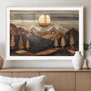 Wood Mountain Wall Art Canvas Print – Layered Forest and by MyGreatCanvas | Canvas Wall Art Prints | Photo Prints & Wall Decor