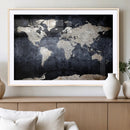 Vintage World Map Canvas Wall Art – Antique Triptych Map by MyGreatCanvas | Canvas Wall Art Prints | Photo Prints & Wall Decor