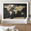World Map Canvas Print – Detailed Map of the World Wall Art by MyGreatCanvas | Canvas Wall Art Prints | Photo Prints & Wall Decor