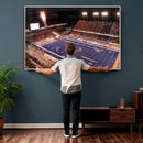 Boise State Stadium Large Wall Art Canvas Print for Living by MyGreatCanvas | Canvas Wall Art Prints | Photo Prints & Wall Decor