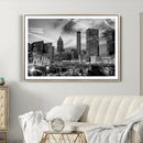 Black and White Atlanta Wall Art Canvas Print by MyGreatCanvas | Canvas Wall Art Prints | Photo Prints & Wall Decor