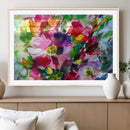 Oil Flower Abstract Canvas Print by MyGreatCanvas | Canvas Wall Art Prints | Photo Prints & Wall Decor