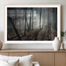 Dark Family and Tree Wall Art Canvas Print by MyGreatCanvas | Canvas Wall Art Prints | Photo Prints & Wall Decor